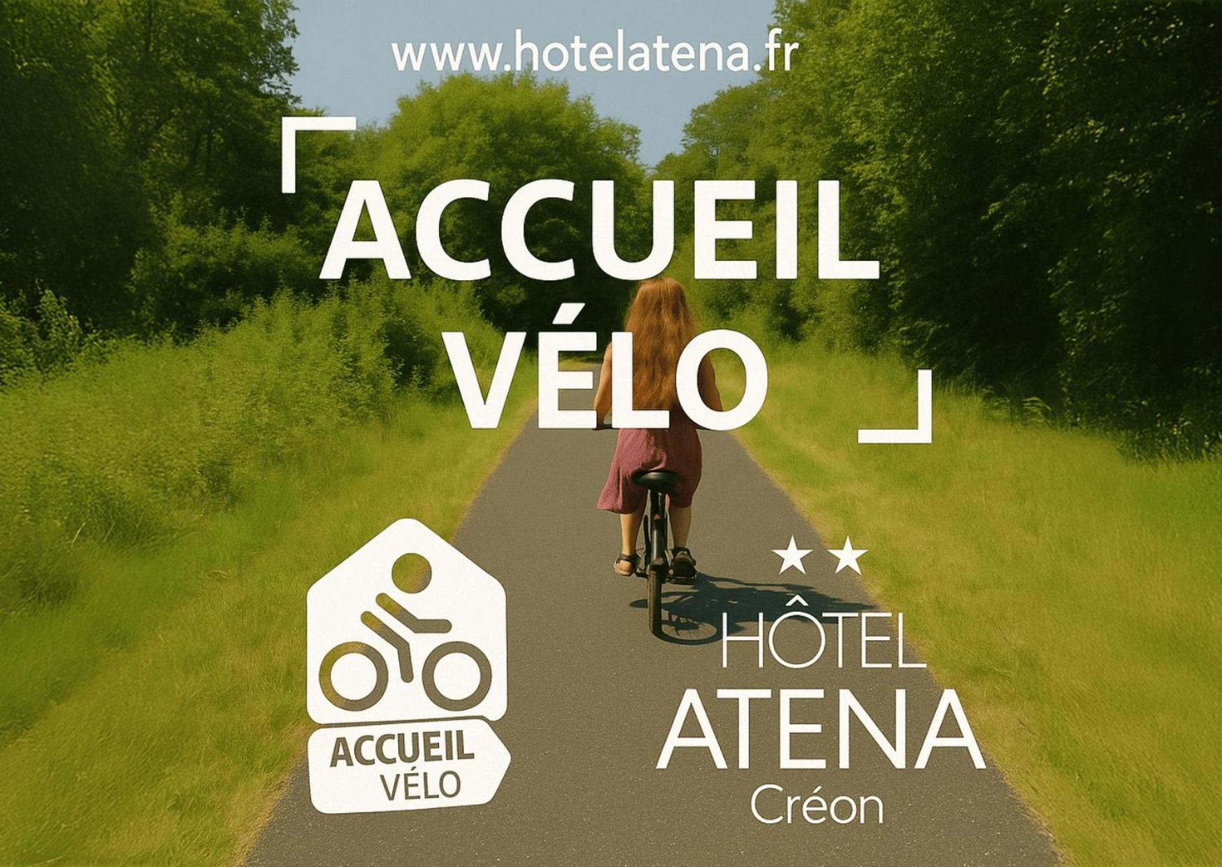 Atena Bordeaux Sud Est Creon - Velo Friendly Dış mekan fotoğraf